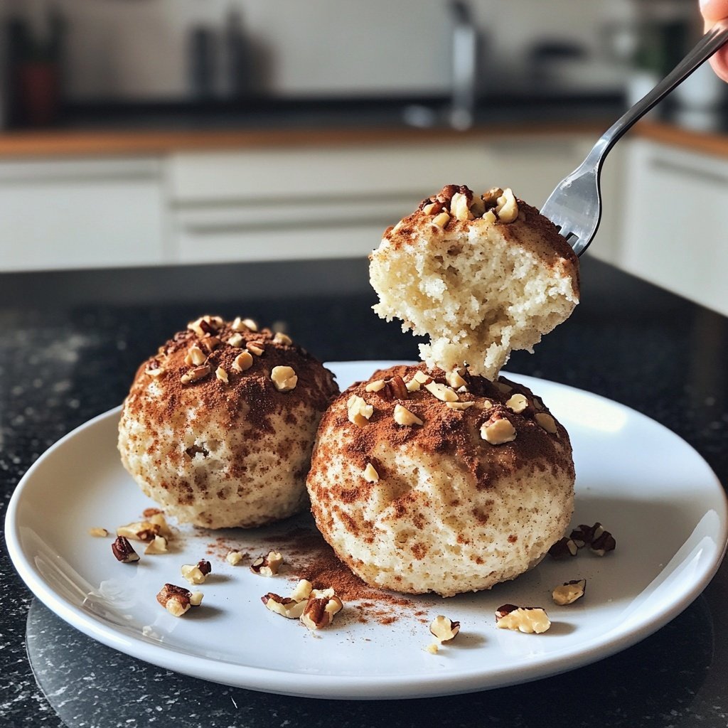 Protein Bällchen mit Zimt