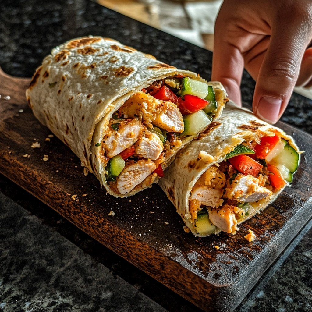 Hähnchenbrust Wrap Füllung
