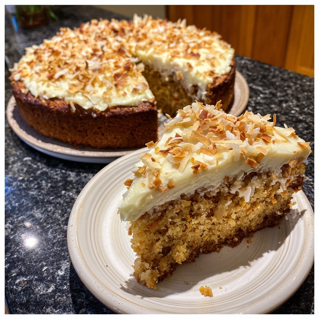 Karottenkuchen Mit Kokos