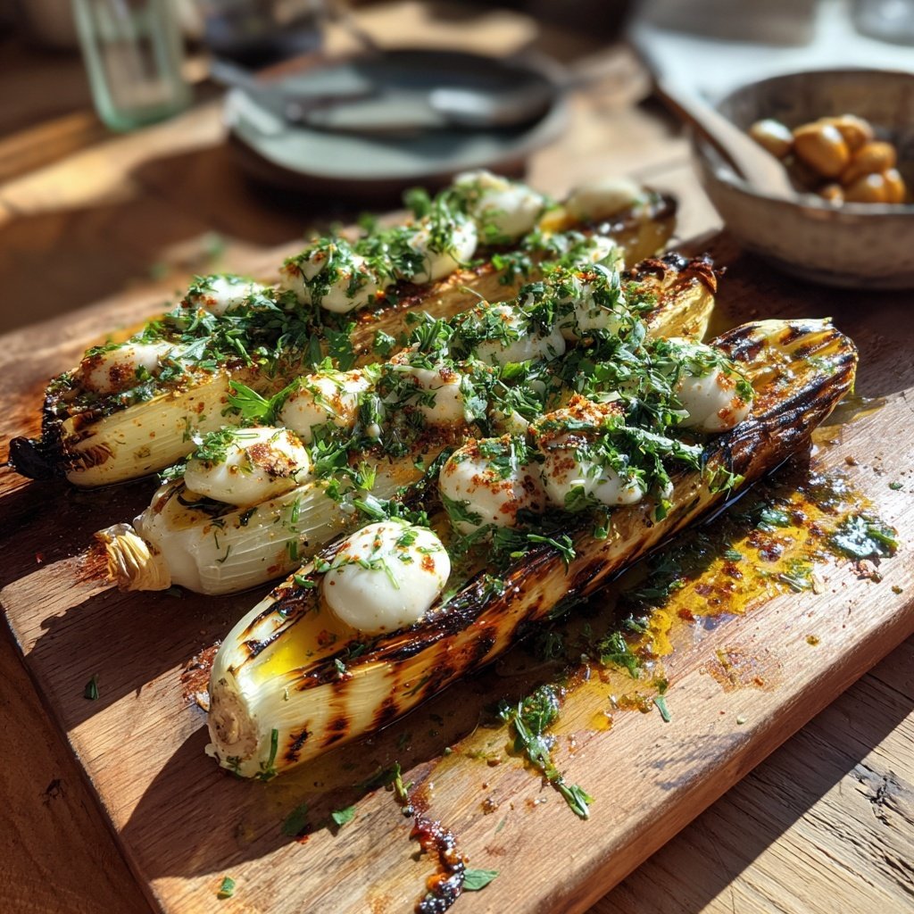 Grill Beilagen Mit Weißen Bohnen