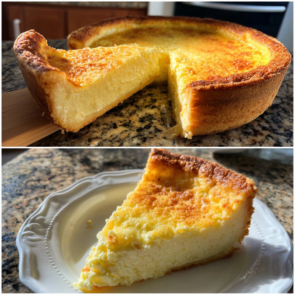 Käsekuchen klassisch gebacken