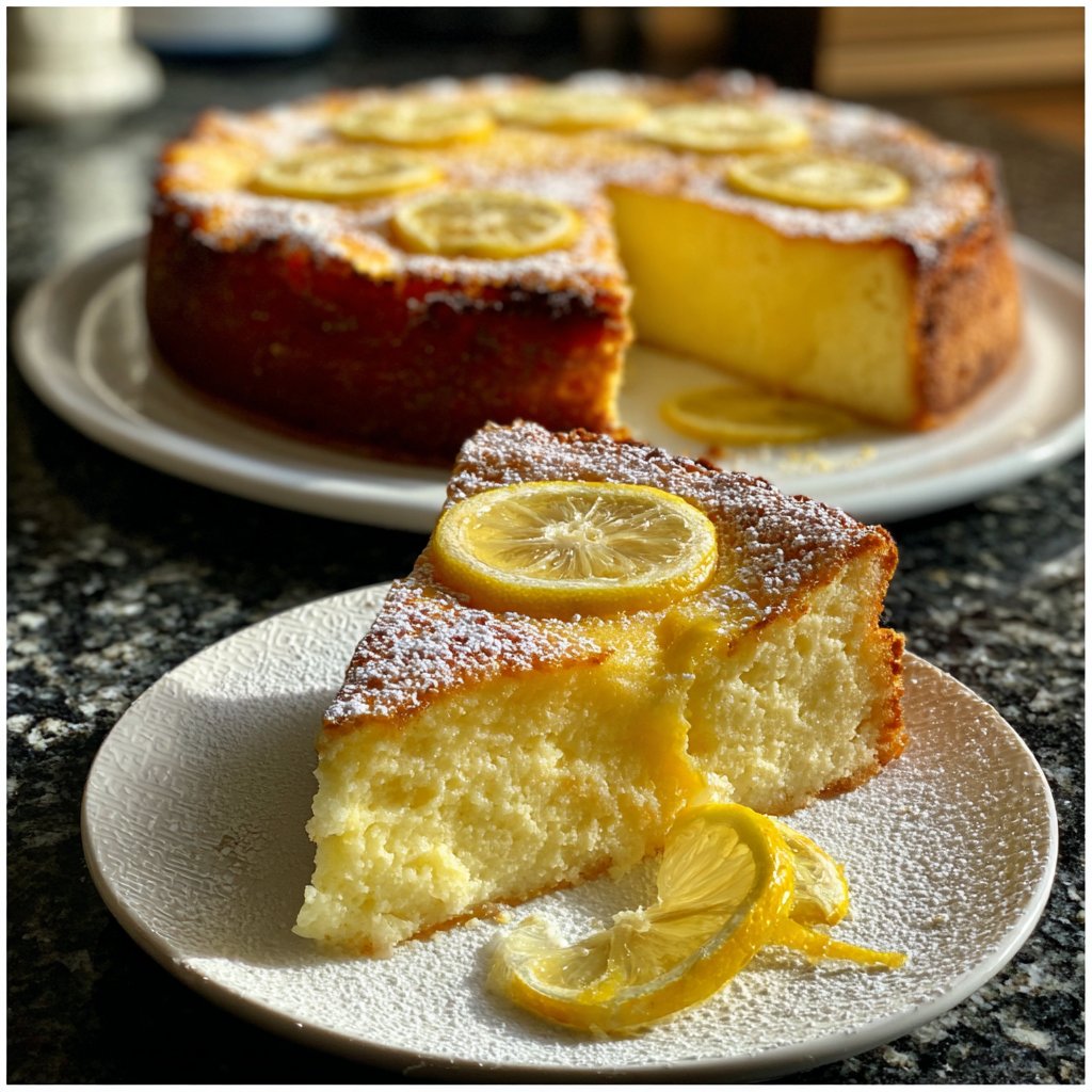Käsekuchen mit Zitrone und Quark