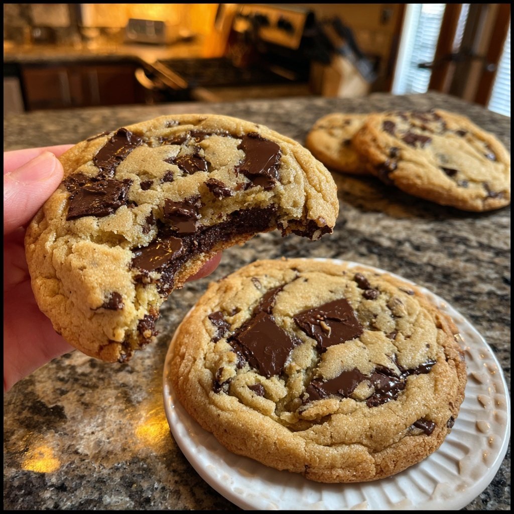 Amerikanische Chocolate Chip Cookies