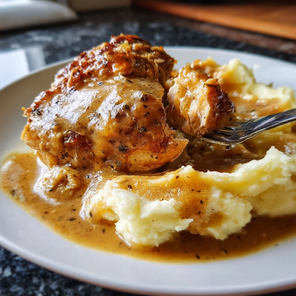 Hausmannskost Cremiges Hähnchen mit Kartoffelpüree