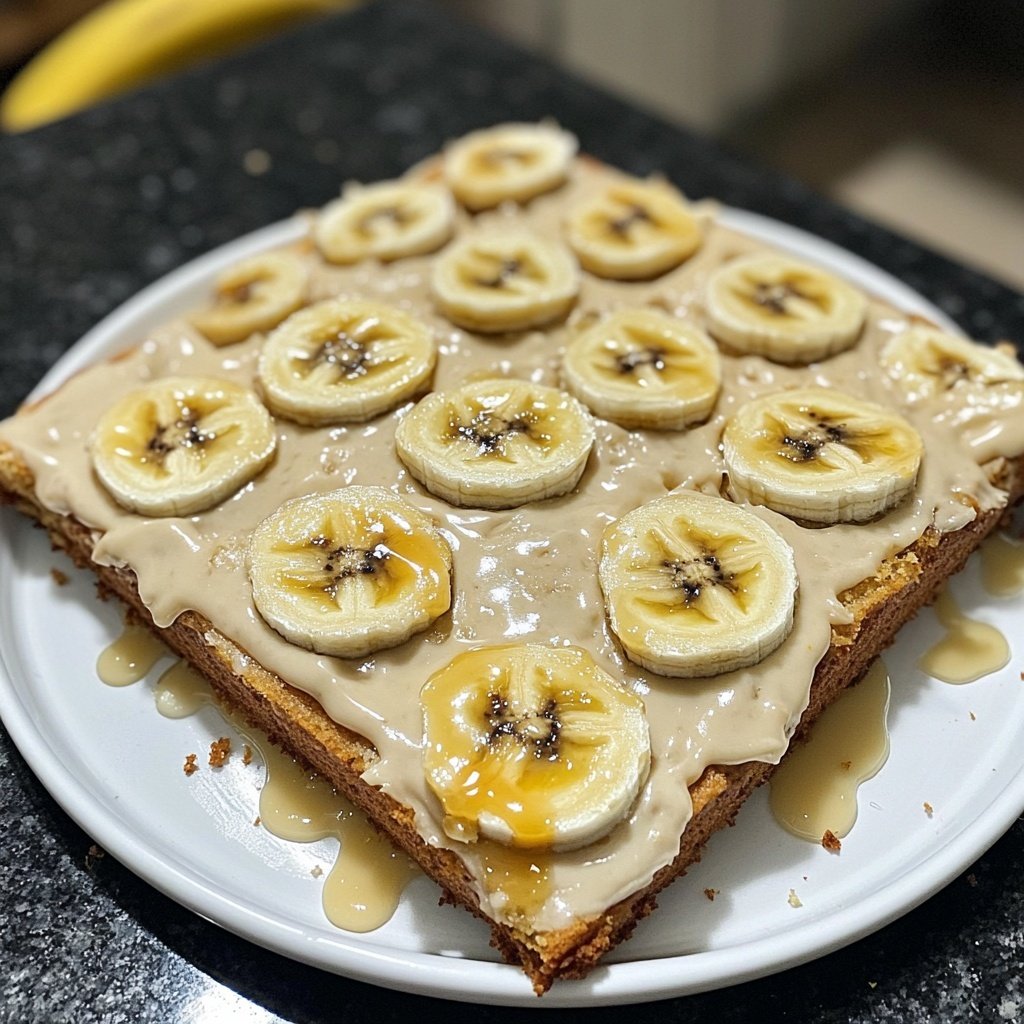 Bananenkuchen mit Frischkäse Frosting
