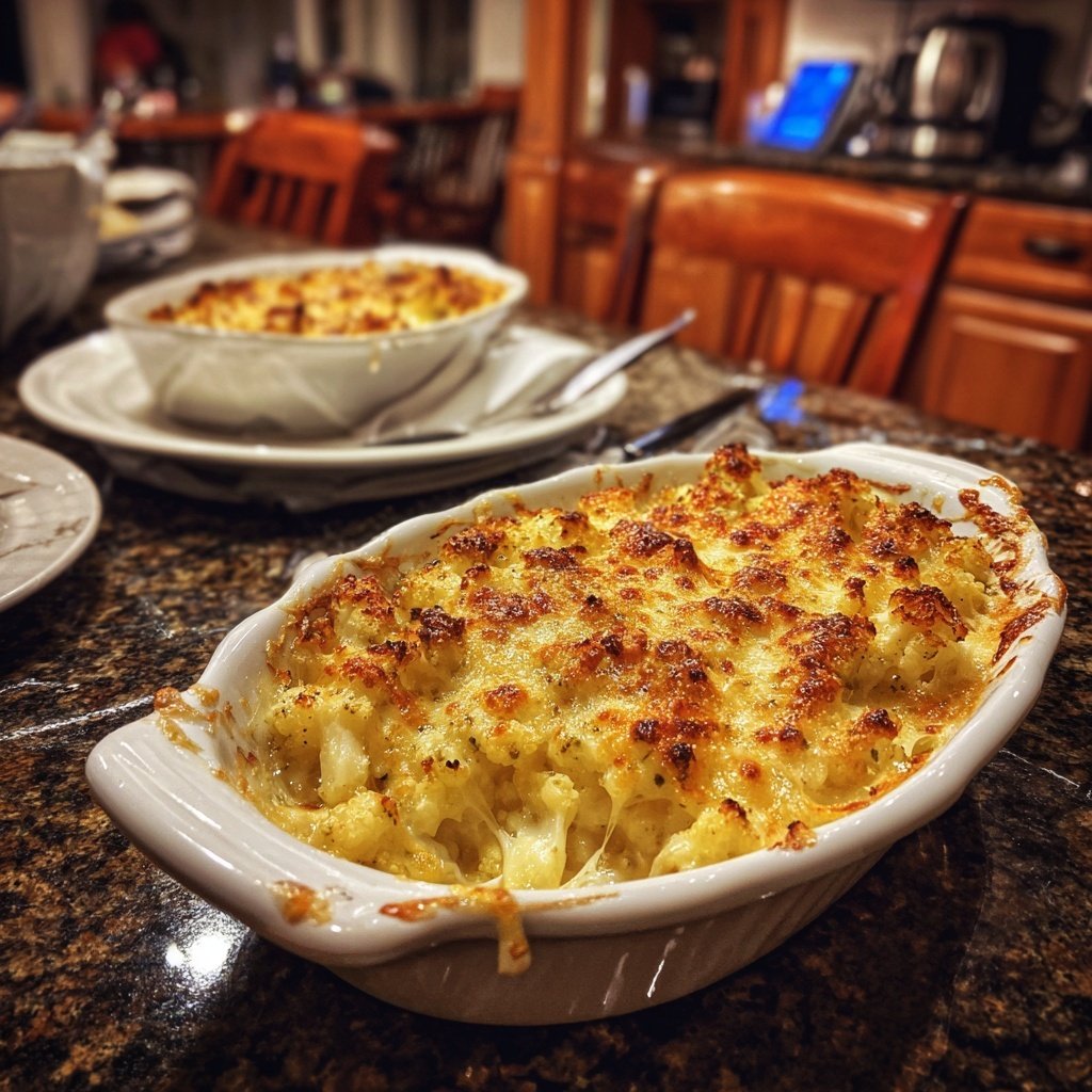 Blumenkohl Parmesan Auflauf