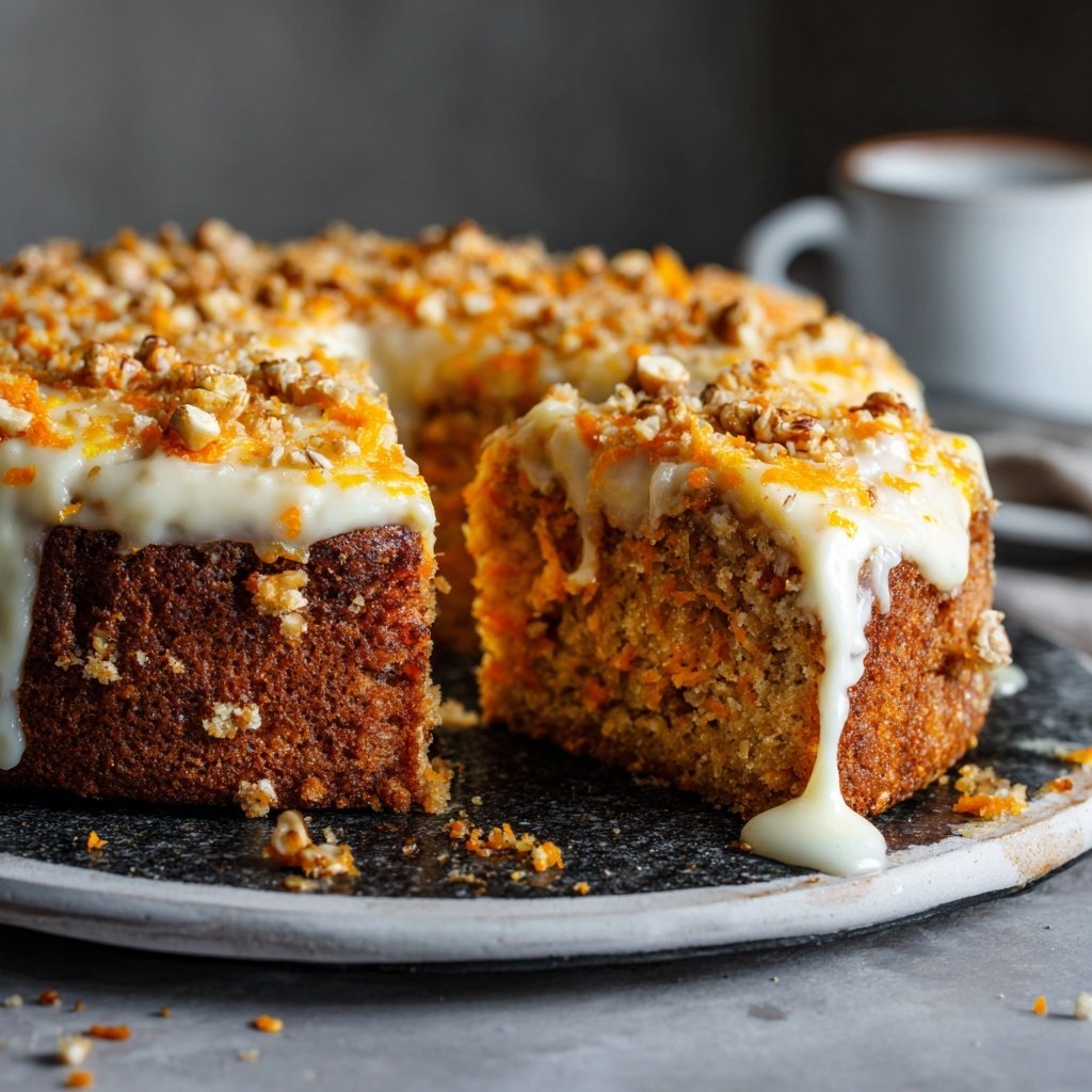 Karottenkuchen Mit Haselnuss