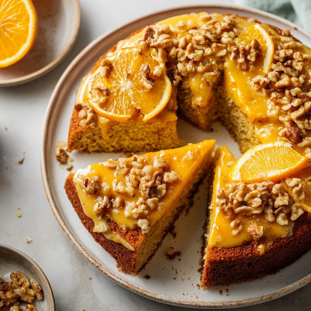 Karottenkuchen Mit Orangen Saft