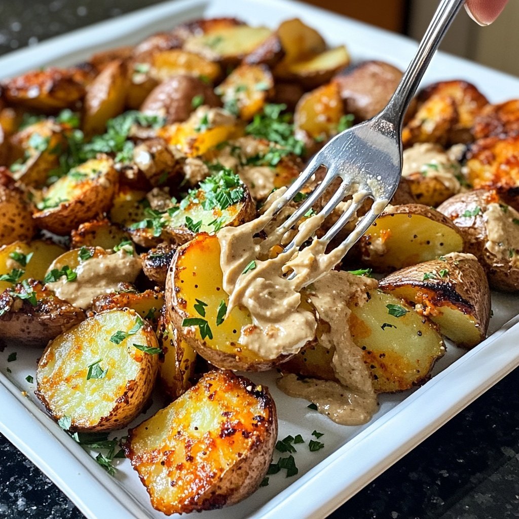 Ofenkartoffeln mit Tahini