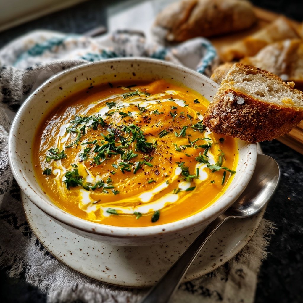 Blumenkohl Suppe Mit Karotten