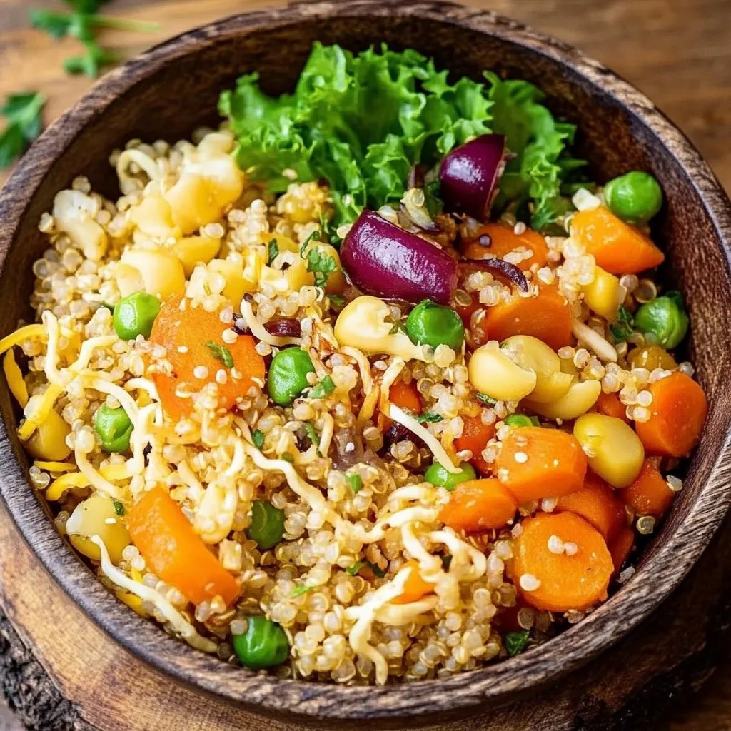 Schmackhafte Quinoa-Bowl