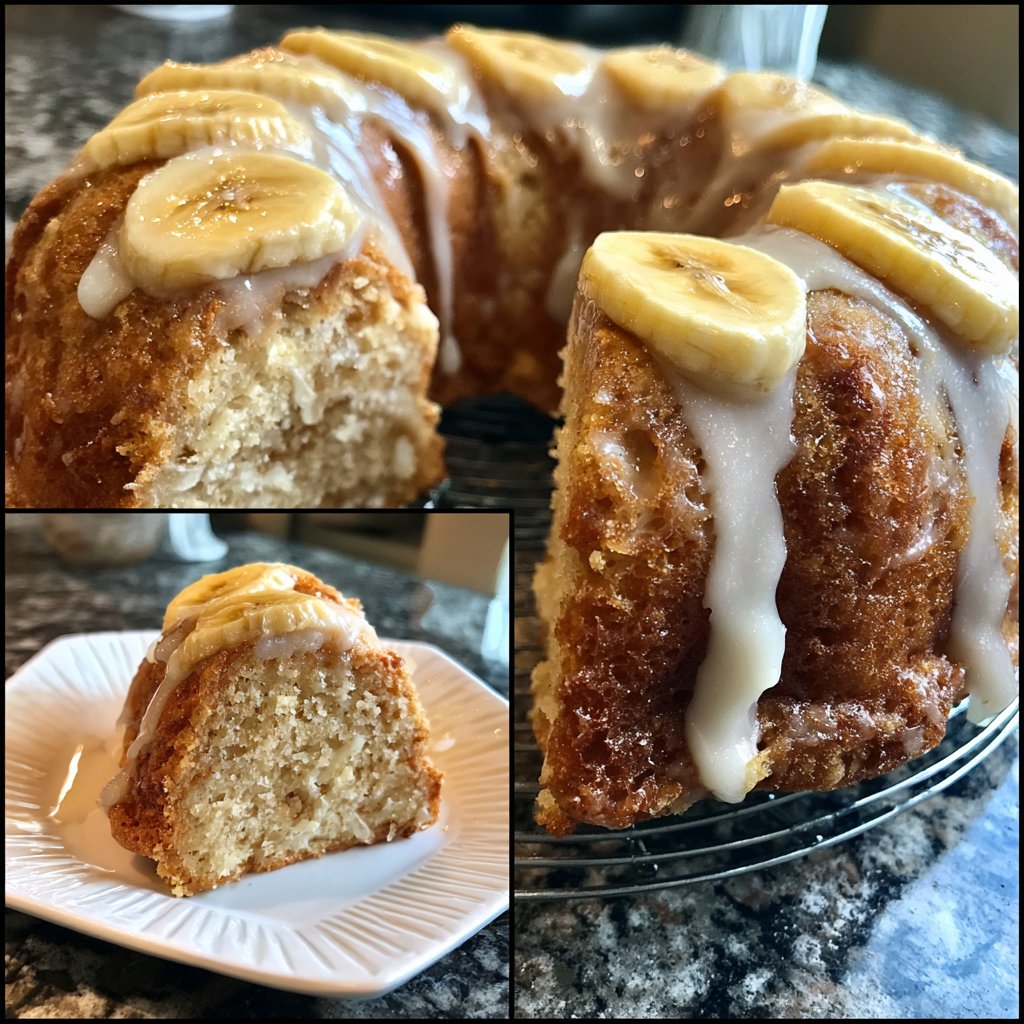 Bananenkuchen mit Buttermilch